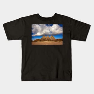 Three Cliffs Bay, Gower Kids T-Shirt